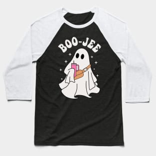 Spooky Season Cute Ghost Halloween Costume Boujee Boo-Jee Baseball T-Shirt